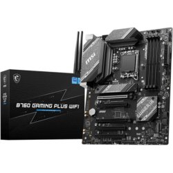 PLACA BASE MSI PRO B760 GAMING PLUS WIFI ATX 4XDDR5 HDMI + D | 911-D98-007R | 4711377086561 | Hay 2 unidades en almacén | Entrega a domicilio en Canarias en 24/48 horas laborables