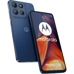 SMARTPHONE MOTOROLA MOTO G15 6.72 8GB/512GB/50MP/4G BLUE | PB6E0056IT | 840023291753 | Hay 2 unidades en almacén | Entrega a domicilio en Canarias en 24/48 horas laborables