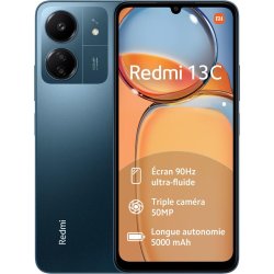 Smartphone Xiaomi Redmi 13c 6.74 Hd+ 4gb 128gb 50mpx Nfc 4g Blue | 6941812753651