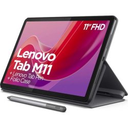 TABLET LENOVO M11 11 8GB/128GB MEDIATEK HELIO + PEN + FUNDA | ZADA0331ES | 197531856210 | Hay 8 unidades en almacén | Entrega a domicilio en Canarias en 24/48 horas laborables