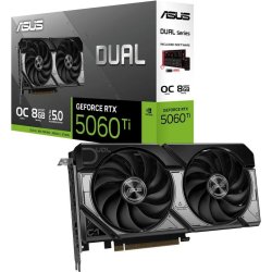 TARJETA DE VIDEO NVIDIA ASUS RTX5060TI DUAL OC 8GB GDDR7 PCI | 90YV0MP2-M0NA00 | 4711387994290 | Hay 2 unidades en almacén | Entrega a domicilio en Canarias en 24/48 horas laborables
