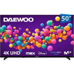 TELEVISOR DAEWOO 50 QLED UHD 4K USB SMART TV WIFI BLUETOOTH HOTEL TELEVISOR DAEWOO 50 QLED UHD 4K USB SMART TV WIFI BLUETOOTH | 50DM55QV | 8698902064118 | Hay 2 unidades en almacén | Entrega a domicilio en Canarias en 24/48 horas laborables