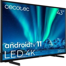 TELEVISOR LED CECOTEC 43 UHD 4K SMART TV ANDROID WIFI BLUETOOTH | 02572 | 8435484025720 [1 de 5]