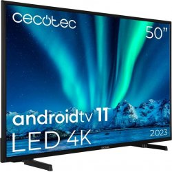 TELEVISOR LED CECOTEC 50 UHD 4K SMART TV ANDROID WIFI BLUETO | 02573 | 8435484025737