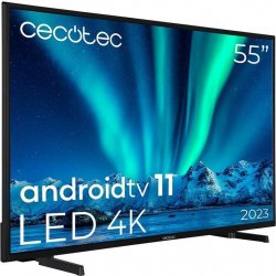 TELEVISOR LED CECOTEC 55 UHD 4K SMART TV ANDROID WIFI BLUETO | 02574 | 8435484025744