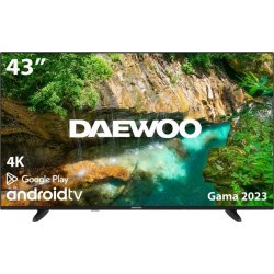TELEVISOR LED DAEWOO 43 4K UHD USB SMART TV ANDROID WIFI BLUETOOTH CHROMEC | 43DM62UA | 8698902058698 [1 de 2]