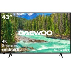 Televisor Led Daewoo 43 4k Uhd Usb Smart Tv Android Wifi Bluetoot | D43DM54UANS | 8698902057943 | 260,95 euros