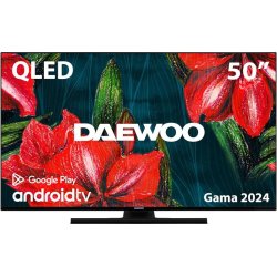 Televisor Qled Daewoo 50 4k Uhd Usb Smart Tv Android Wifi Bluetoo | D50DH55UQMS | 8698902061254