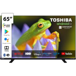 TELEVISOR TOSHIBA 65 UHD 4K QLED SMART TV ANDROID WIFI BLUETOOTH | 65QA4C63DG | 4024862125738 [1 de 5]