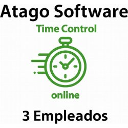 TIME CONTROL DE PRESENCIA ATAGO EN LA NUBE 3 EMPLEADOS ( ANUAL ) TIME CONTROL DE PRESENCIA ATAGO EN LA NUBE 3 EMPLEADOS ( ANU | CP-3-ATA | Hay 10 unidades en almacén | Entrega a domicilio en Canarias en 24/48 horas laborables