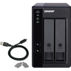 UNIDAD EXTERNA QNAP 2 HDD 3.5-2.5 TR-002 USB-C | 4713213515310