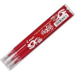 3 UNIDADES RECAMBIOS PARA BOLIGRAFO PILOT BORRABLE FRIXION BALL 0.7 ROJO BLS-FR7-R-S3 3 UNIDADES RECAMBIOS PARA BOLIGRAFO PILOT BORRABLE FRIXION B | BLS-FR7-R-S3 | 4902505356063 | Hay 1025 unidades en almacén