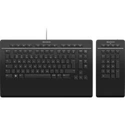3Dconnexion Keyboard Pro with Numpad teclado USB Negro | 3DX-700093 | 4260016341221 [1 de 5]