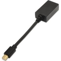 ADAPTADOR AISENS MINI DISPLAYPORT MACHO A HDMI TIPO A HEMBRA 15CM NEGRO A125-0137 ADAPTADOR AISENS MINI DISPLAYPORT MACHO A HDMI TIPO A HEMBRA | A125-0137 | 8436574701364 | Hay 50 unidades en almacén