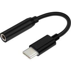 ADAPTADOR AISENS USB-C MACHO A JACK 3.5 HEMBRA 15CM NEGRO A1 | A109-0348 | 8436574703580 | Hay 6 unidades en almacén