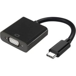 ADAPTADOR AISENS USB TIPO-C MACHO A VGA HEMBRA 15CM NEGRO A1 | A109-0347 | 8436574703573 | Hay 5 unidades en almacén