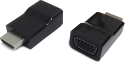 ADAPTADOR CONVERSOR GEMBIRD HDMI MACHO A VGA HEMBRA NEGRO A-HDMI-VGA-001 más grande ADAPTADOR CONVERSOR GEMBIRD HDMI MACHO A VGA HEMBRA NEGRO A-HDMI-VGA-001 | 8716309081191