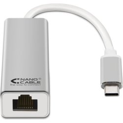 ADAPTADOR CONVERSOR USB C M A ETHERNET GIGABIT 10/100/1000 H 0.20MT NANOCABLE BLANCO 10.03.0402 ADAPTADOR CONVERSOR USB C M A ETHERNET GIGABIT 10/100/1000 H | 10.03.0402 | 8433281008021 | Hay 2 unidades en almacén