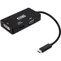 ADAPTADOR NANOCABLE USB TIPO-C MACHO A VGA DVI HDMI 4K HEMBRA 10CM NEGRO 10.16.4301-BK ADAPTADOR NANOCABLE USB TIPO-C MACHO A VGA DVI HDMI 4K HEMBR | 10.16.4301-BK | 8433281008120 | Hay 2 unidades en almacén
