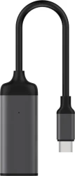 ADAPTADOR TYPE C A ETHERNET GIGALAN SILVERHT DARK GRAY  1712 | 17122 | 6928548555568 | Hay 5 unidades en almacén