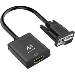 ADAPTADOR VGA M A HDMI H EWENT EW9866 CON AUDIO | 8054392612060 | Hay 5 unidades en almacén