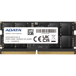 ADATA AD5S480016G-S módulo de memoria 16 GB 1 x 16 GB DDR5 4800 MHz ECC | 4711085936592 [1 de 2]