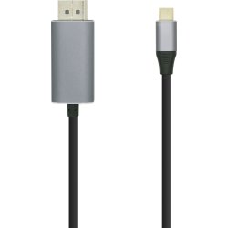 AISENS Cable displayport macho a usb tipo-c macho 1.8m alumi | A109-0395 | 8436574704341 | Hay 1 unidades en almacén