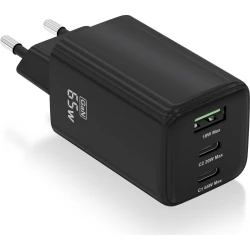 AISENS Cargador Gan 65W, 2xUSB-C PD3.0 QC4.0, 1xUSB-A QC3.0, | ASCH-65W3P042-BK | 8435739901359 | Hay 3 unidades en almacén