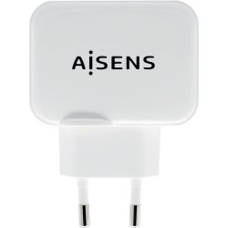 Aisens Cargador pared universal 2x usb 2.0 blanco | A110-0439 | 8436574704808 | Hay 23 unidades en almacén