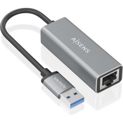 AISENS Conversor USB 3.0 a ethernet Gigabit 10/100/1000 Mbps | A106-0897 | 8435739902097 | Hay 1 unidades en almacén