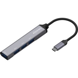 AISENS Hub USB 3.1 USB-C, Tipo C/M - 4x Tipo A/H, Gris, 10 cm AISENS Hub USB 3.1 USB-C, Tipo C/M - 4x Tipo A/H, Gris, 10 c | A109-0541 | 8436574706321 | Hay 1 unidades en almacén
