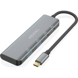 AISENS Hub USB 3.2 Gen1 5G USB-C, USB-C/M-2xUSB-C/H-2xUSB-A/ | A109-0763 | 8436574709834 | Hay 1 unidades en almacén