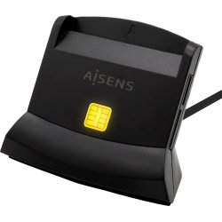 AISENS Lector De Tarjeta Dni Con Lector De Tarjetas SIM, SD, Micro SD, MMC, RS-MMC, MMC Micro, USB-C, Negro AISENS Lector De Tarjeta Dni Con Lector De Tarjetas SIM, SD, | ASCR-SN04CSD-BK | 8436574706307 | Hay 1 unidades en almacén