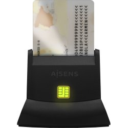 AISENS Lector de Tarjeta Inteligente DNI, Negro AISENS Lector de Tarjeta Inteligente DNI, Negro | ASCR-SN05-BK | 8436574707953 | Hay 4 unidades en almacén