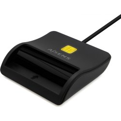 AISENS Lector De Tarjeta Inteligente DNI, USB-C, Negro AISENS Lector De Tarjeta Inteligente DNI, USB-C, Negro | ASCR-SN03C-BK | 8436574706291 | Hay 4 unidades en almacén