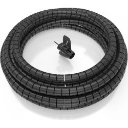 AISENS Organizador de cable en espiral 25mm, Negro, 10.0m | A151-0900 | 8435739902127 | Hay 4 unidades en almacén