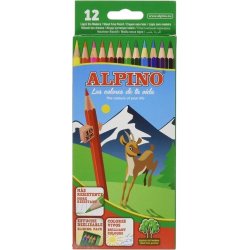 ALPINO AL010654 ESTUCHE 12 UNIDADES LAPICES DE COLORES ALPINO AL010654 ESTUCHE 12 UNIDADES LAPICES DE COLORES | 8413240565116 | Hay 680 unidades en almacén