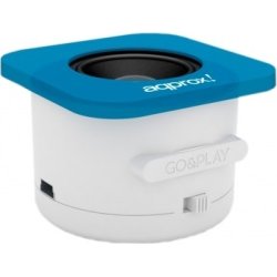 ALTAVOZ APPROX GO&PLAY AZUL BLANCO APPSP10WBL | 8435099513322 | Hay 4 unidades en almacén
