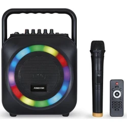 ALTAVOZ FONESTAR PORTATIL BOX-35LED BLUETOOTH USB MICROFONO  | 8422521092395 | Hay 5 unidades en almacén