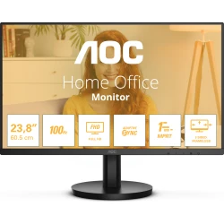 AOC 24B3HMA2 23.8`` Full HD LED Negro Monitor | 4038986141529 | Hay 15 unidades en almacén