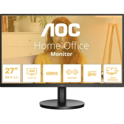 AOC B3 U27B3A pantalla para PC 68,6 cm (27``) 3840 x 2160 Pi | 4038986181495 | Hay 2 unidades en almacén