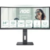 AOC CU34P3CV pantalla para PC 86,4 cm (34``) 3440 x 1440 Pixeles UltraWide Quad HD LED Negro | (1)
