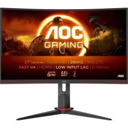AOC G2 C27G2Z3/BK pantalla para PC 68,6 cm (27``) 1920 x 1080 Pixeles Full HD LED Negro, Rojo AOC G2 C27G2Z3/BK pantalla para PC 68,6 cm (27``) 1920 x 108 | 4038986182263 | Hay 81 unidades en almacén