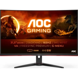 Aoc G2 Cq32g2se Bk Monitor Led Display 80 Cm 31.5p Negro, Rojo | CQ32G2SE/BK | 4038986118439 | 265,08 euros