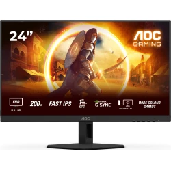 AOC G4 24G4HRE pantalla para PC 60,5 cm (23.8``) 1920 x 1080 Pixeles Full HD LED Negro, Rojo AOC G4 24G4HRE pantalla para PC 60,5 cm (23.8``) 1920 x 1080 | 4038986142991 | Hay 6 unidades en almacén