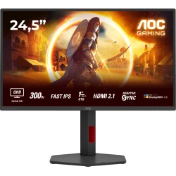 AOC G4 Q25G4SR pantalla para PC 62,2 cm (24.5``) 2560 x 1440 Pixeles Quad HD LED Negro, Rojo AOC G4 Q25G4SR pantalla para PC 62,2 cm (24.5``) 2560 x 1440 | 4038986142748 | Hay 1 unidades en almacén