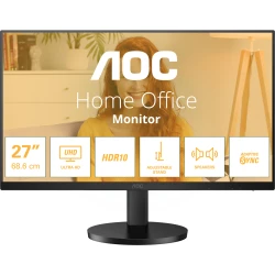 AOC U27B3AF pantalla para PC 68,6 cm (27``) 3840 x 2160 Pixe | 4038986181501 | Hay 6 unidades en almacén