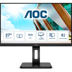 AOC U27P2CA pantalla para PC 68,6 cm (27``) 3840 x 2160 Pixe | 4038986189859 | Hay 2 unidades en almacén