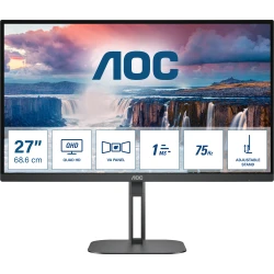 AOC V5 Q27V5N 68,6 cm (27``) 2560 x 1440 Pixeles Quad HD LED | Q27V5N/BK | 4038986180412 | Hay 16 unidades en almacén