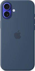 Apple Funda de silicona con MagSafe para el iPhone 16 Plus - Azul denim Apple Funda de silicona con MagSafe para el iPhone 16 Plus - | MYYA3ZM/A | 0195949885129 | Hay 27 unidades en almacén